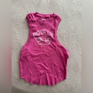 Boys Lie Pink Sleeveless Top